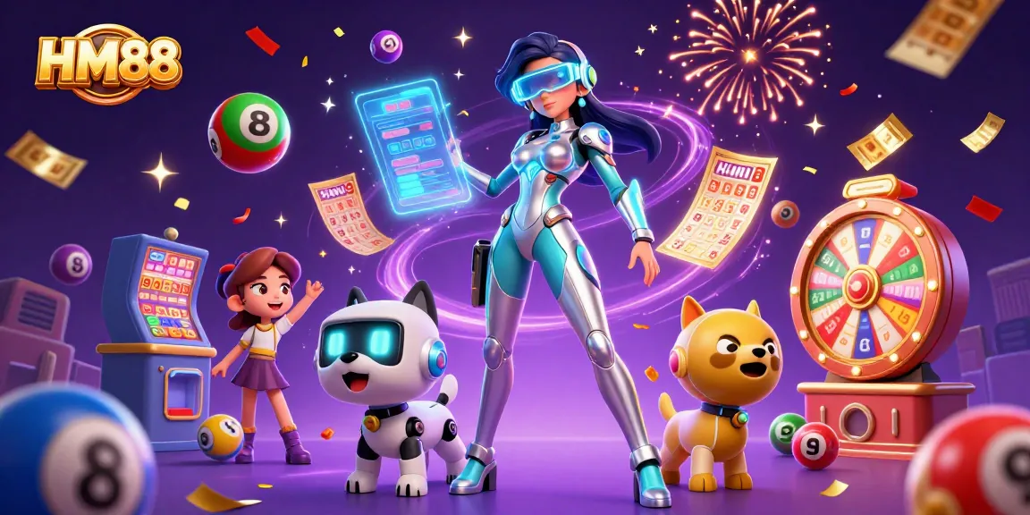 Engage with HM88, a vibrant casino universe featuring lively interactive lottery and gaming elements.