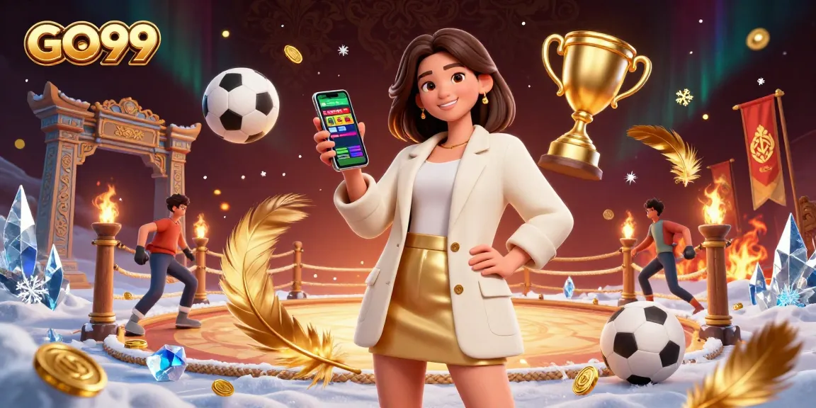 Engage in thrilling sports betting with GO99 featuring a vibrant gaming scene and Asian flair.