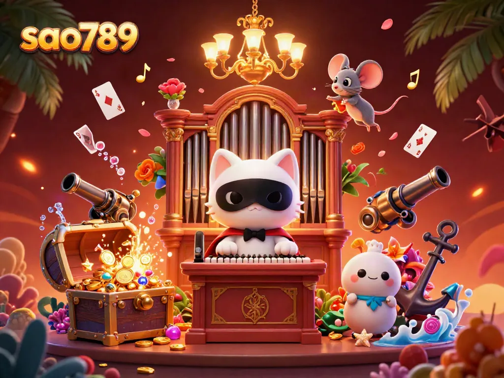 Engage in thrilling gameplay at sao789, featuring vibrant casino characters and rich elements.