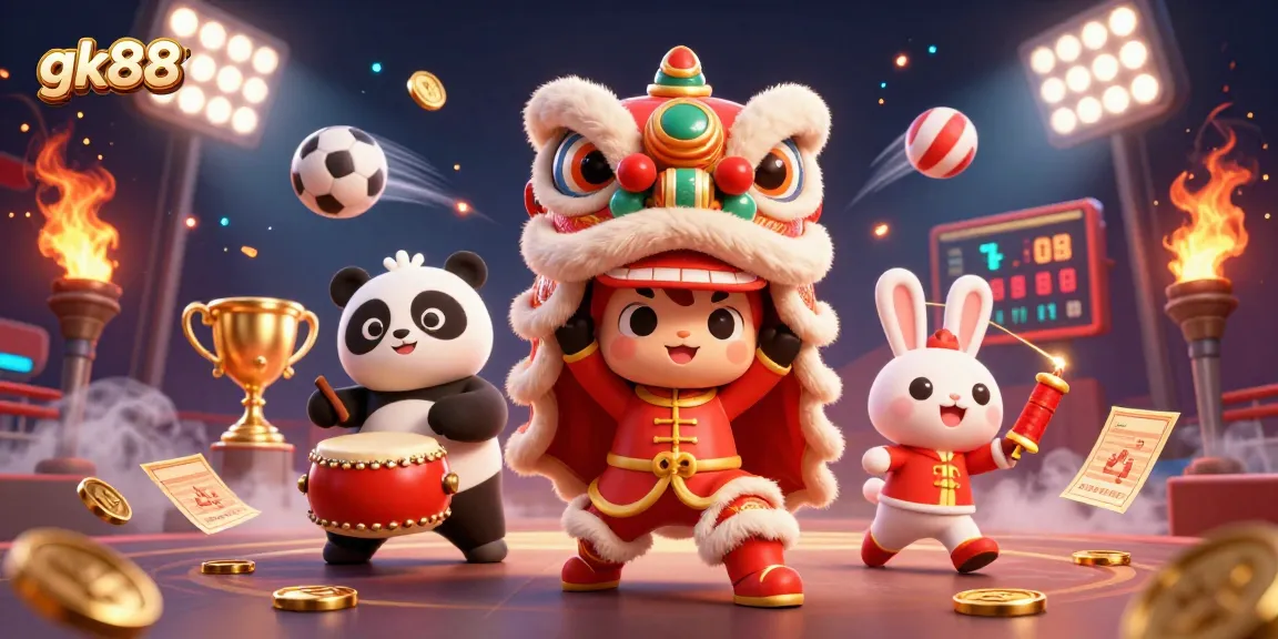 gk88 tạo điều kiện cho các game thủ trải nghiệm cá cược với nghệ thuật biểu diễn đầu lân đầy màu sắc.